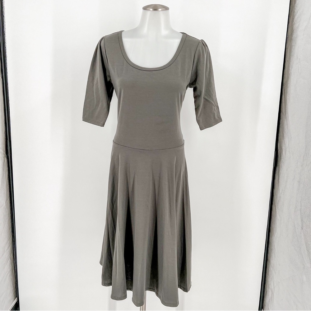 LuLaRoe black dress